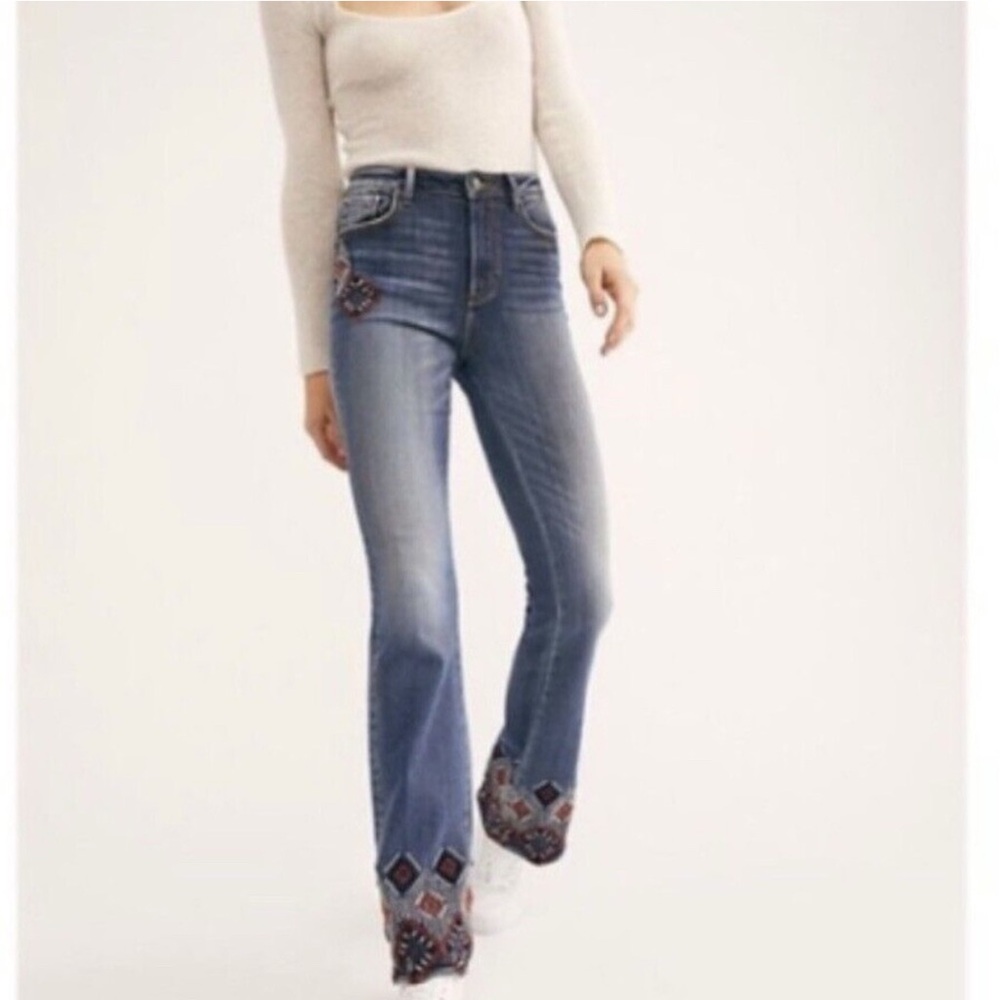 DRIFTWOOD Isabel High Rise Flare Jeans - Picture 3 of 12